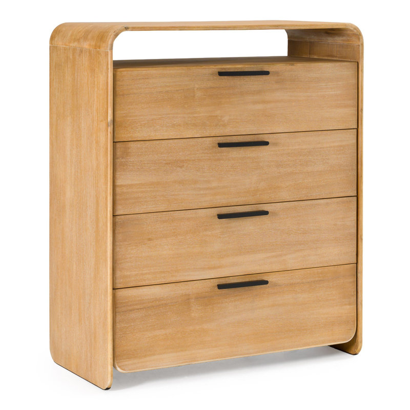 Dresden - Commode moderne en acacia naturel
