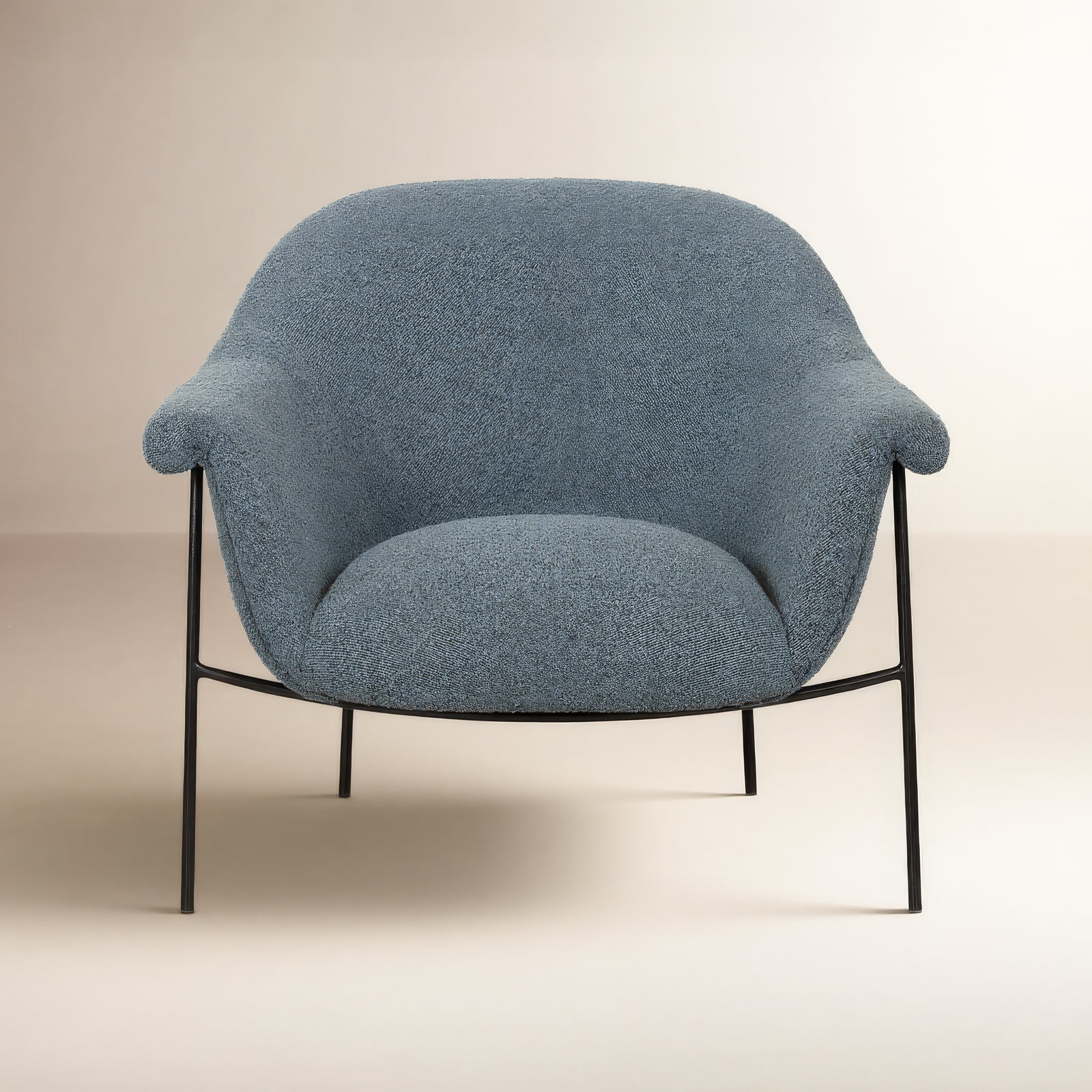 Mythos Upholstered Armchair, Knoll Sky