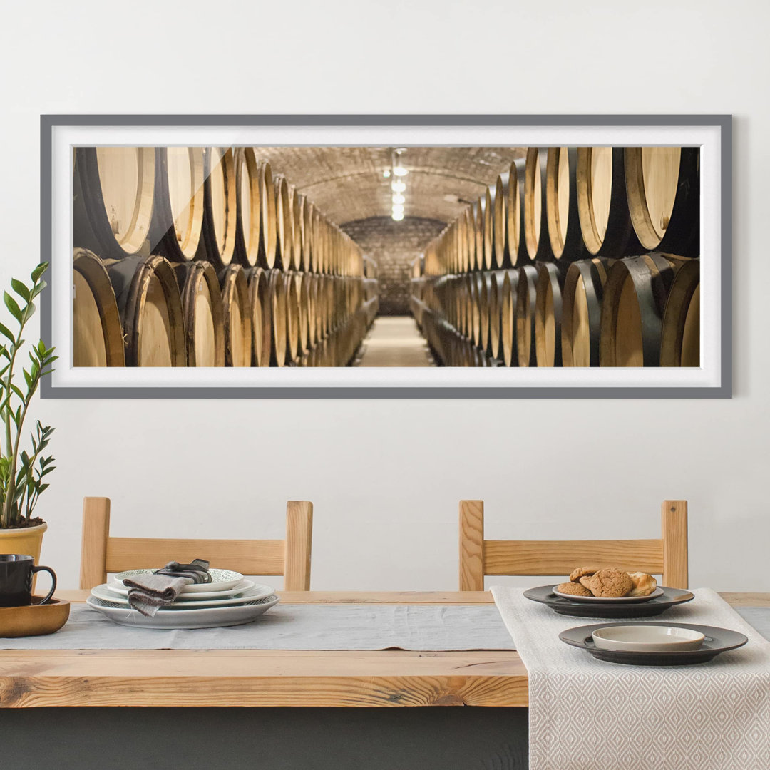 Gerahmtes Poster Wine Cellar