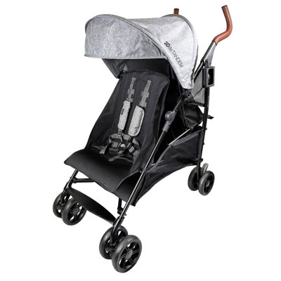 Summer Infant Foldable Multi-Child Stroller with Storage