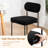 19.7"W Upholstered Dining Chairs Boucle Dining Chair With Adjustable Foot Pads-2139460806-2139460858