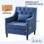 Fauteuil club en tissu Raeshon-106460986
