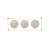Iron Frame Horizontal and Vertical Round Mirror