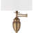 Galindo 60'' Gold Swing Arm Floor Lamp