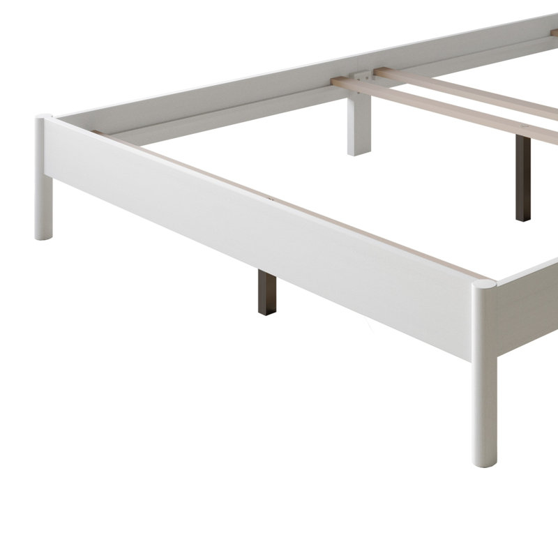 Tuskegee Panel Bed, White, King