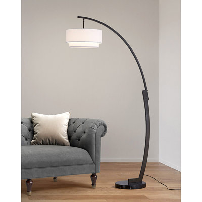 Emalia 81'' Arched Floor Lamp