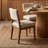 Coomes Textured Cream Upholstered Dining Side Chair