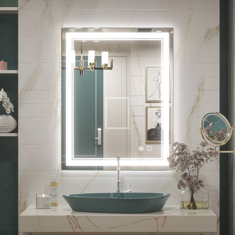 Miroir de salle de bain Kaelia, 24 po x 30 po