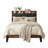 Alisyn Vegan Leather  Twin XL Bed Frame with Storage and Charging Station