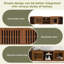 Mid-Century Modern 2 In 1 PET FRIENDLY Walnut TV Stand With Extendable Table Soft Cushion Sliding Door
