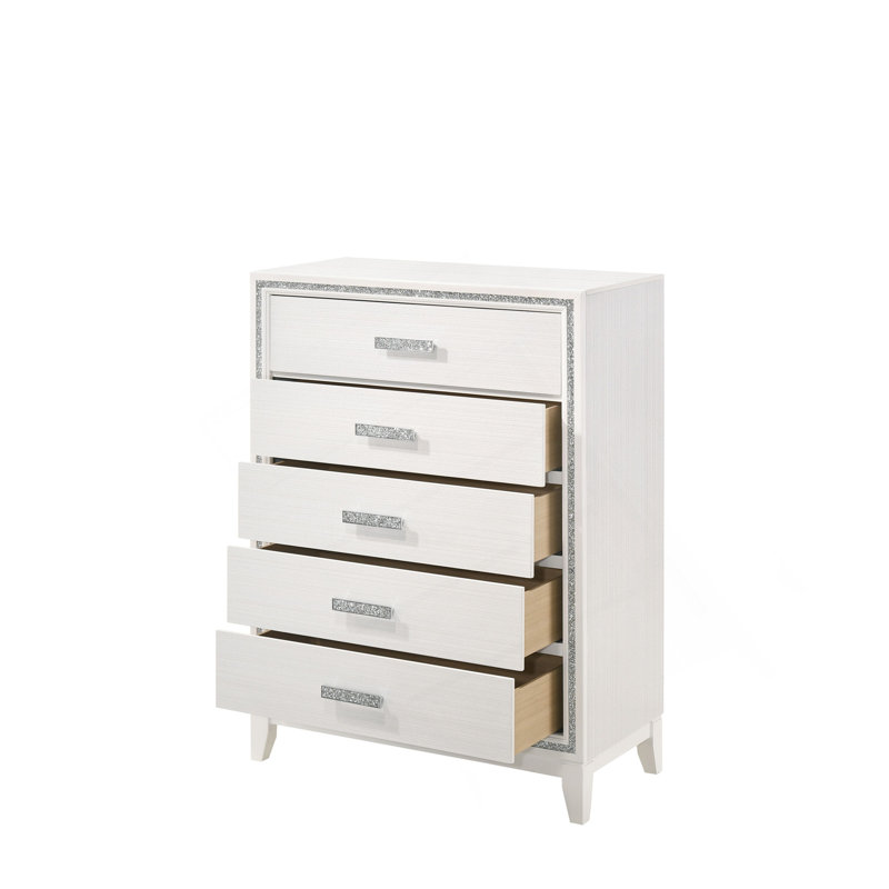 Commode blanche Haiden, Blanc