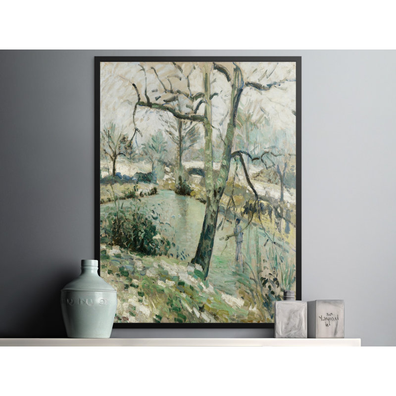 Wideman 1 Piece Floater Frame Wall Art, 24x32