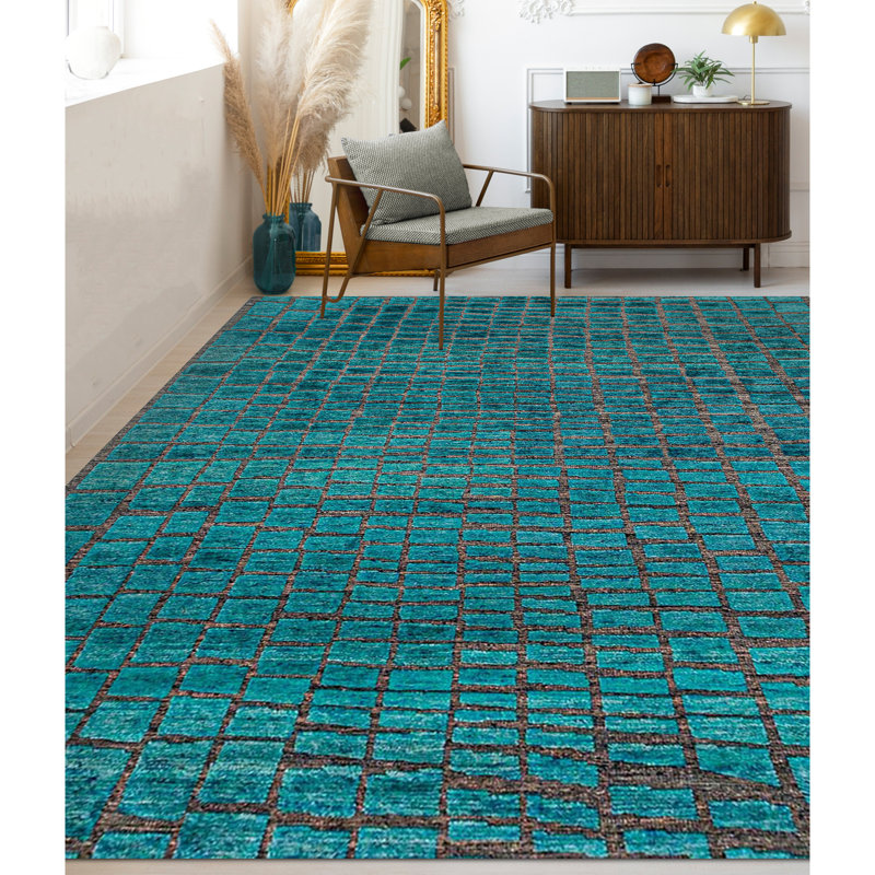 Wool Area Rug, Rectangle 12' x 15'