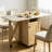 Foldable dining table-1298592669
