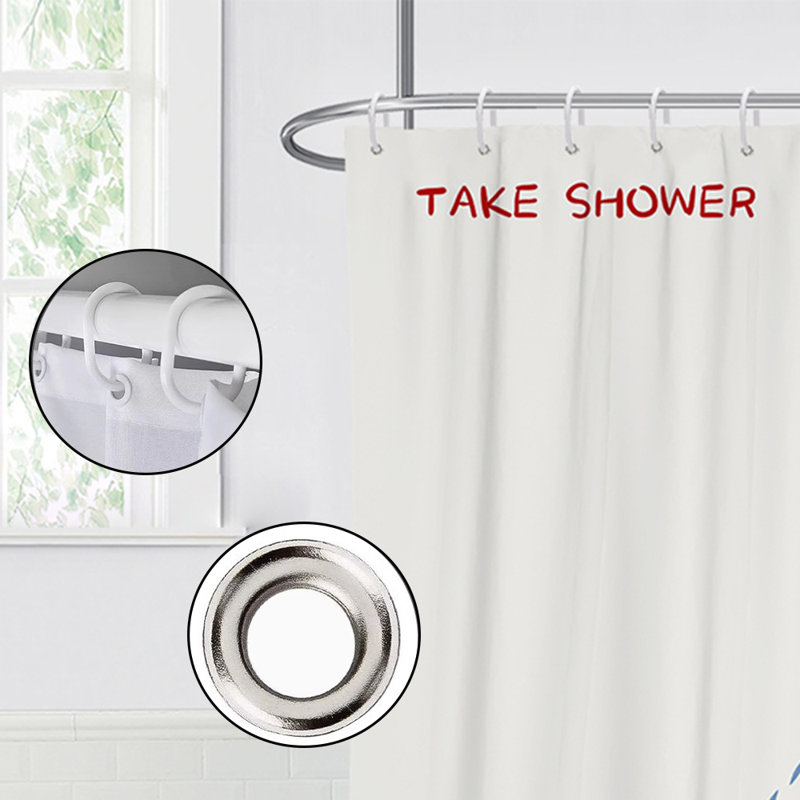 Rideau de douche en polyester