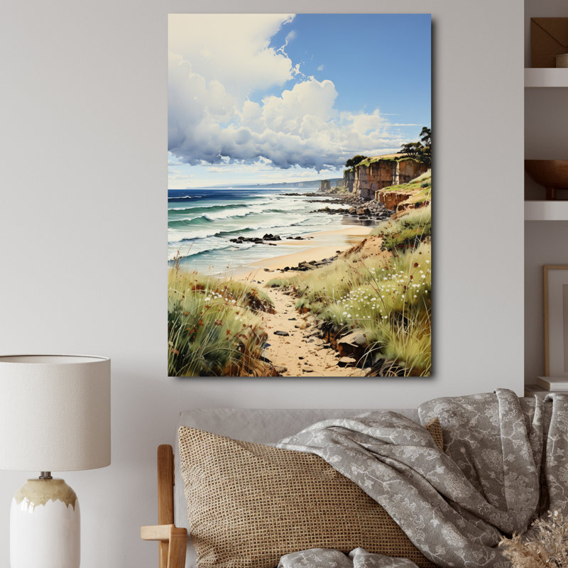 «England Coastal Serenityengland Landscape IV - Nautical & Beach», reproduction d'art sur toile, L 34 po x H 44 po