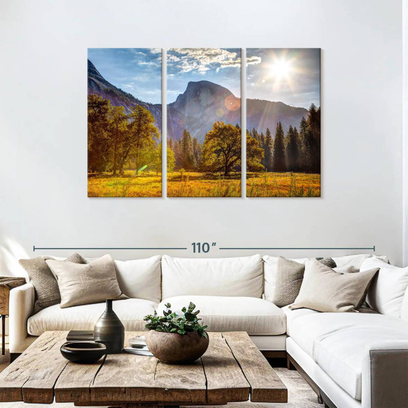 Alvord Yosemite Midday Sun, 48" H x 74" W