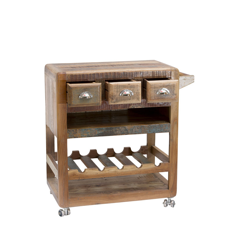 Rukhsar 78cm W Kitchen Island