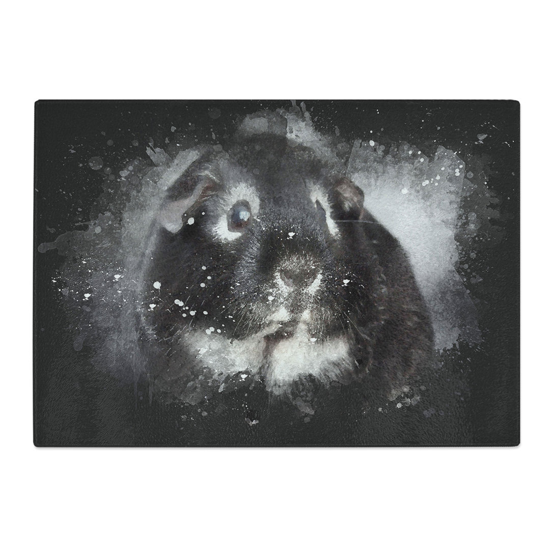 Guinea Pig Paint Splash Chopping Board