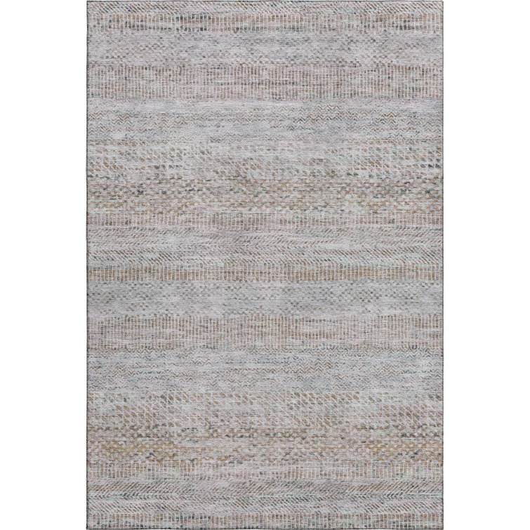 Premium Machine Washable Marasco AMF1634 Stripes Rug