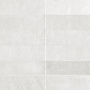Cloe 2.5 in. x 8 in. Handmade-Look Ceramic Wall Glossy Subway Tile