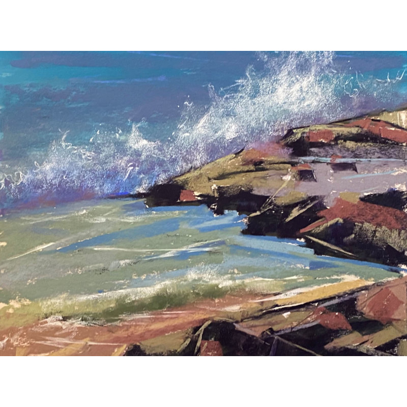 Wandering Spirit Print by Dina Gardner, 17.25" H x 21.25" W x 0.875" D