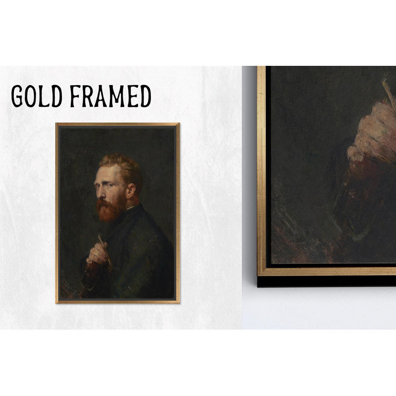 Art moderne, impression sur toile de Van Gogh: Élégante décoration murale galerie, 1P encadrée d'or, H : 67 x L : 47,3 pouces