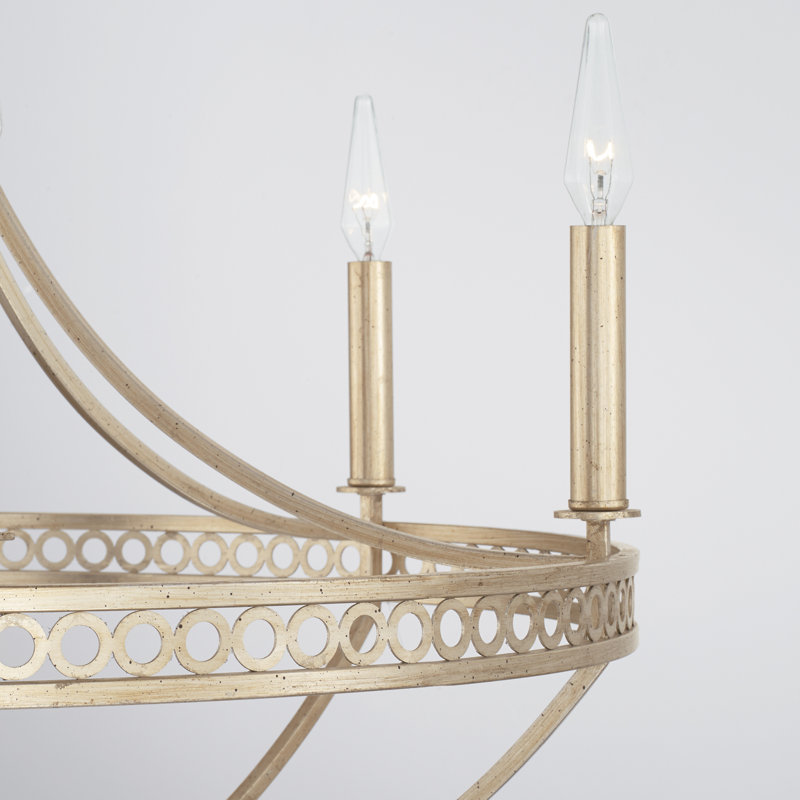 6 - Light Dimmable Empire Chandelier