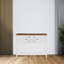 Armoire de rangement 15 po x 34 po x 46 po avec tiroirs de rangement et grande tablette-1067481586