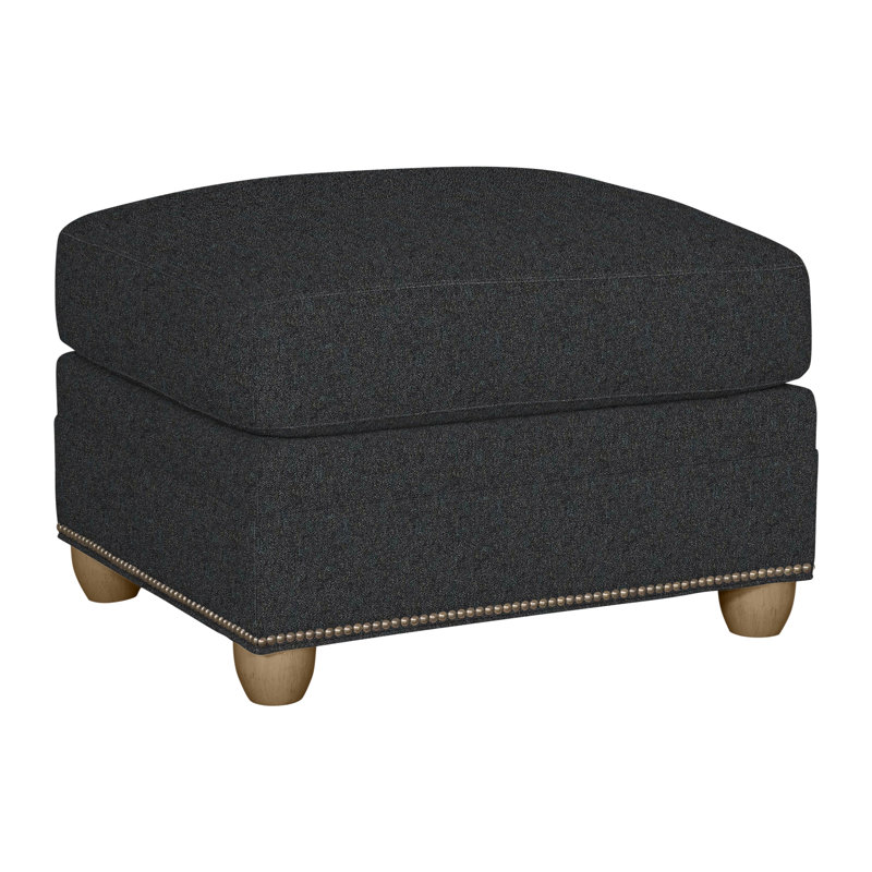 Fairgrove Upholstered Ottoman, Hampton, Ian Lagoon, Yes