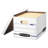 Stor/File Box w/Handles, Letter/Lgl, 12 x 15 x 10, WE/Blue, 4/Carton