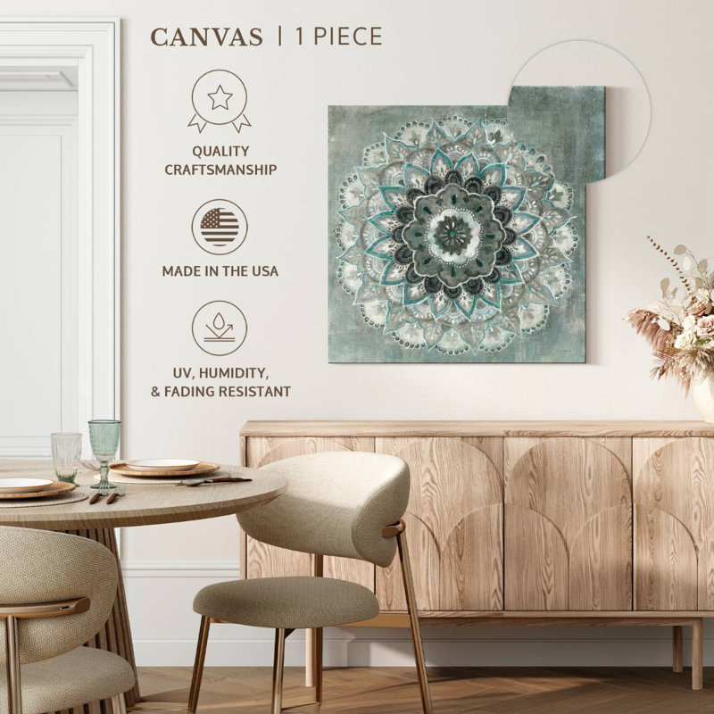 Bleu sarcelle Sunburst, H 30 po x l 30 po