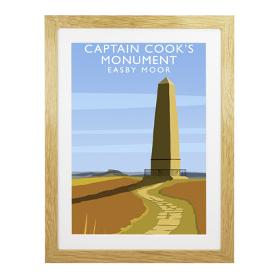 Captain Cooks Monument 1 Piece Wall Art
