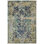 Festival Hand Knotted Wool Area Rug in Blue