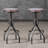 Swivel Counter Stool with Metal Frame-1034073692-951660729