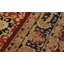 Tapis oriental rouge en laine noué à la main 8 pi 1 po x 9 pi 8 po Silke