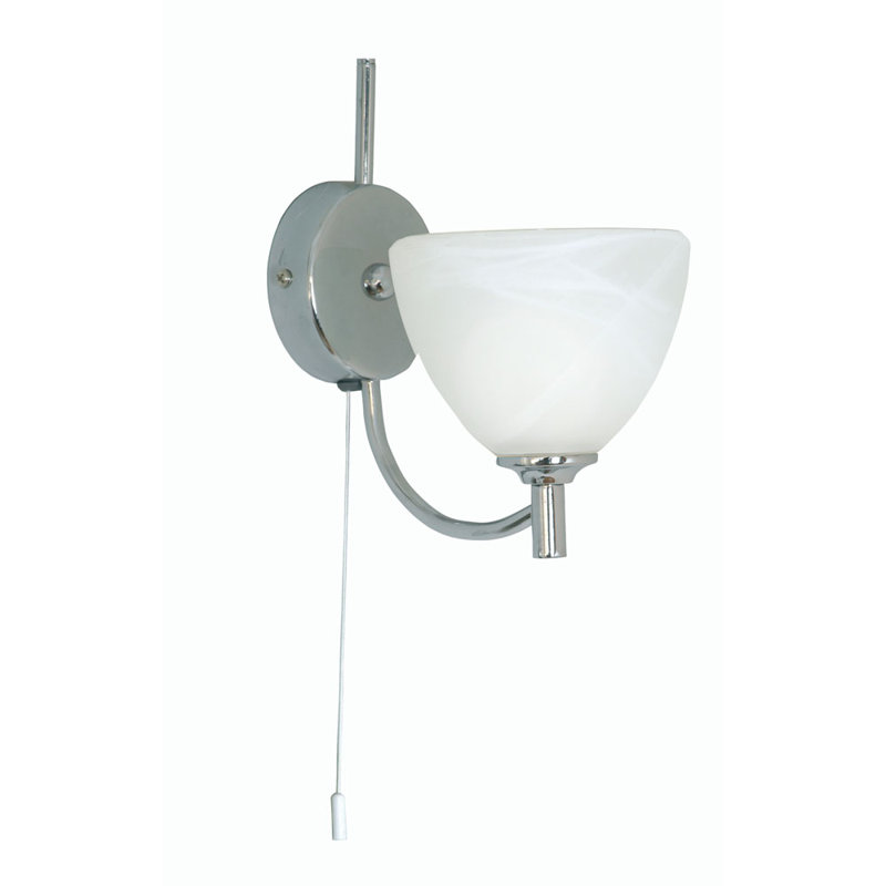 Bradenville Armed Sconce, Chrome