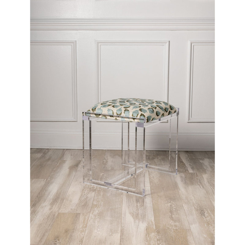 Glencoe Ocelot Bench, Ocelot Celadon