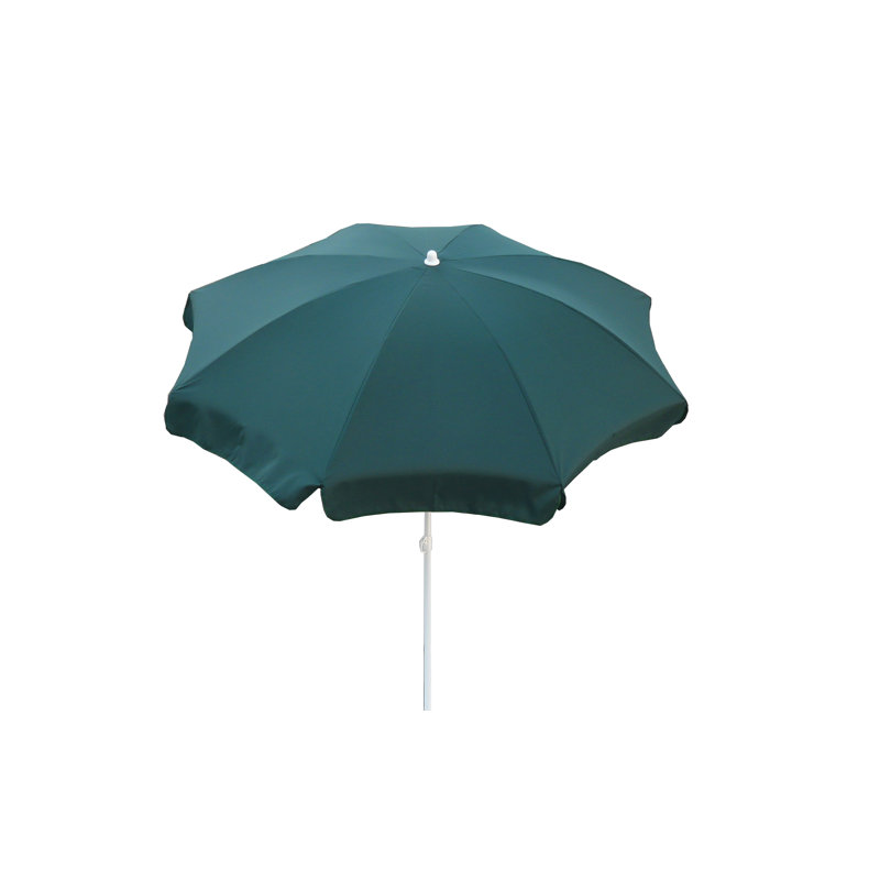 Ronson 200cm Beach Parasol, Green