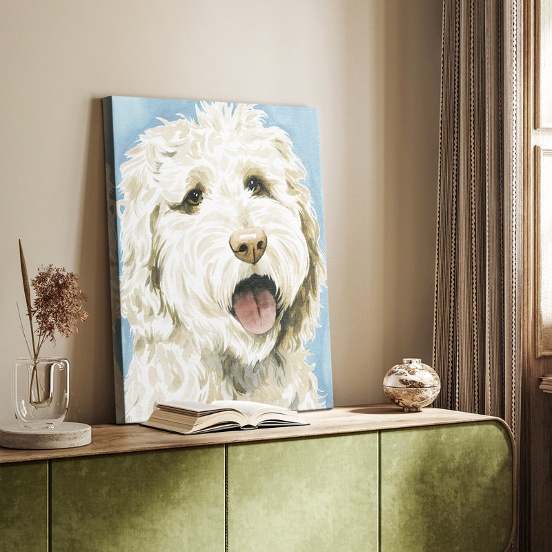 Labradoodle II - galerie Cavas sur mesure, H 27 po x l 18 po