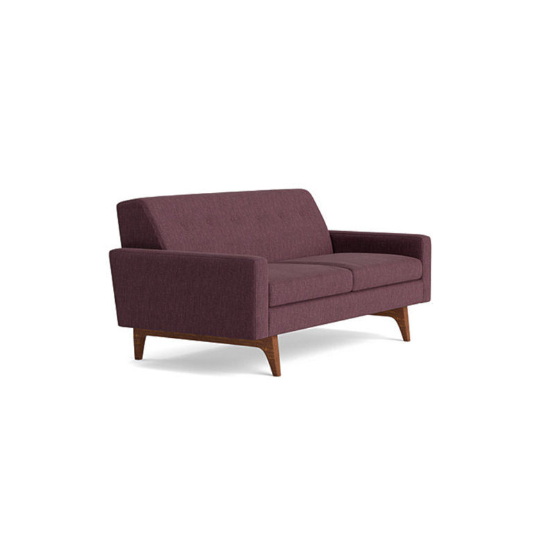 Tyler Loveseat (70"), Performance Weave - Aubergine