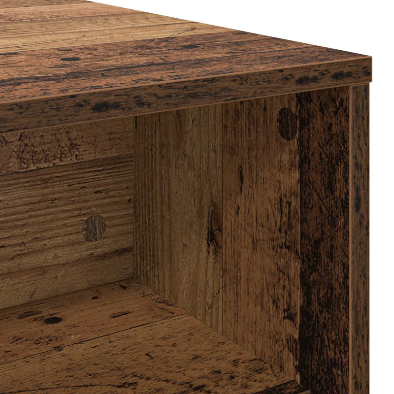 Coffee Table with Storage, Old Wood