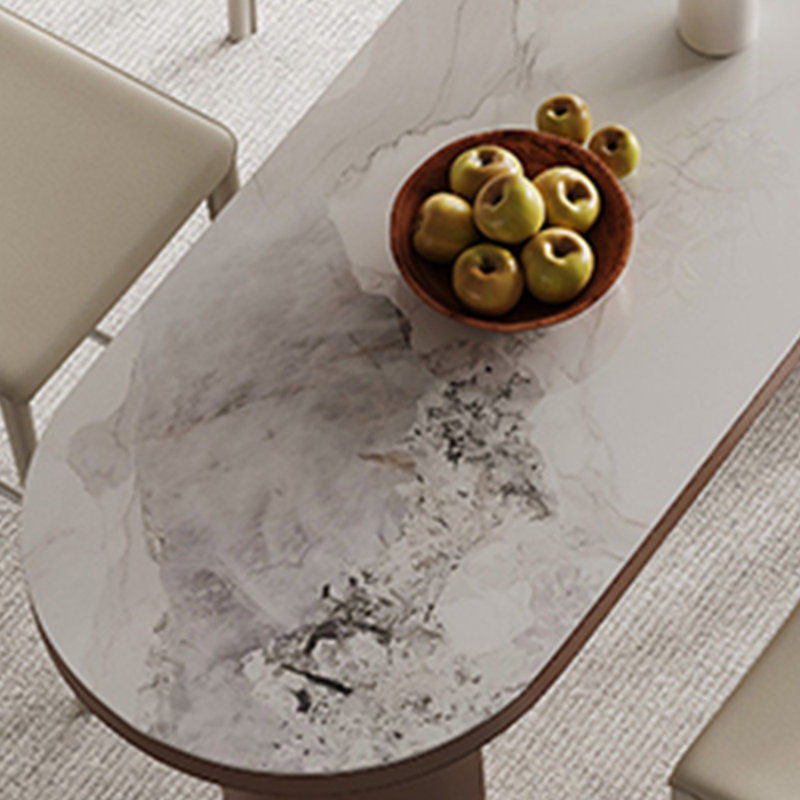 Table de bar en cuir italien, H 39,3 po x L 70,8 po x l 19,6 po