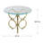 Glass Top End Table