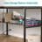 Mishaal L-Shaped Metal Base Computer Desk with Power Outlet-1528874090