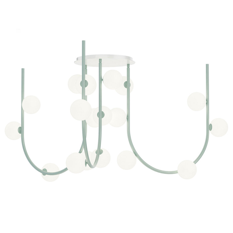 Contour 15 - Light Pendant, Stratton Blue