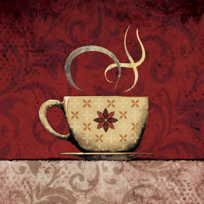 Coffee Cup - Wrapped Canvas Painting