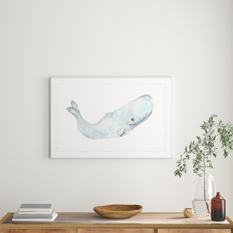 Thimble Sparrow - Single Picture Frame Painting, 61cm H x 91cm W x 3.81cm D