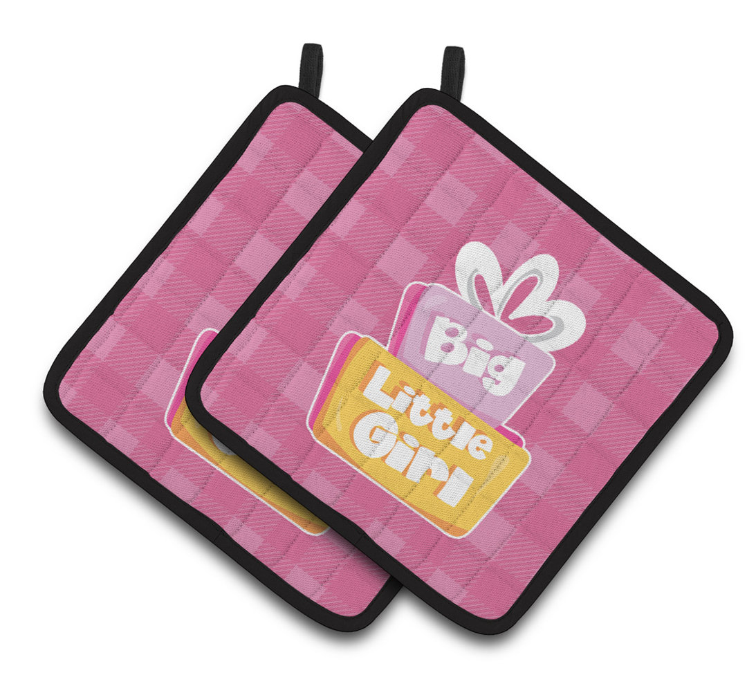 Caroline's Treasures Striped Polyester Potholder (Set of 2) Caroline's Treasures