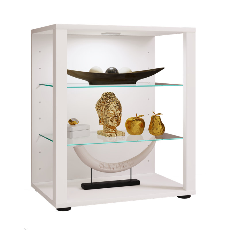 Canyla Display Cabinet, White